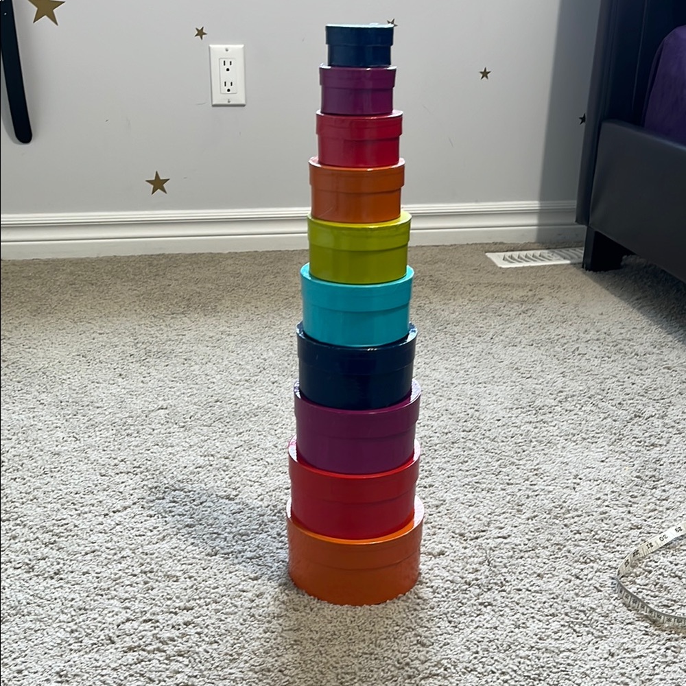 Colorful Multi-Size Storage Box Set - Picture 13 of 13